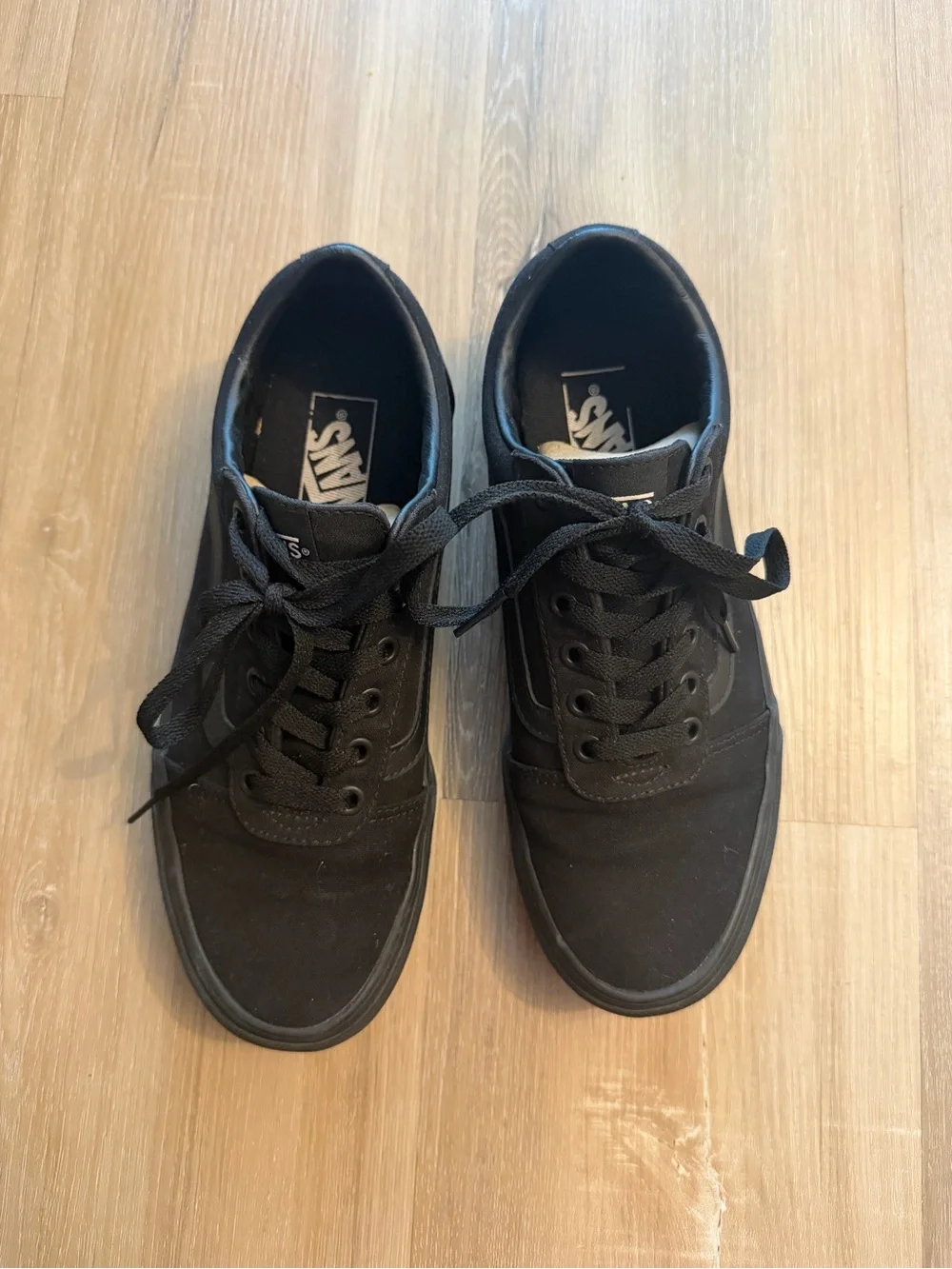 Vans Black Low-Top Sneakers
